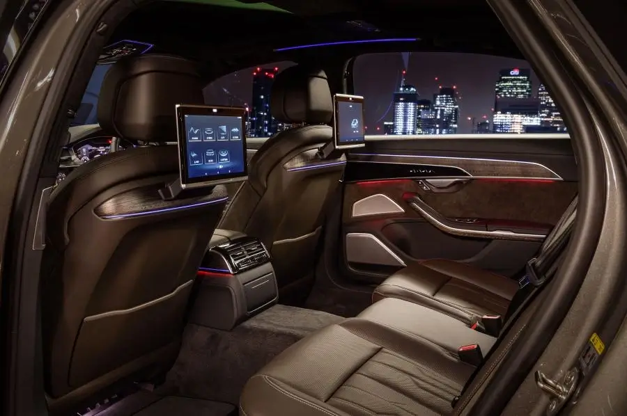 Luxurious interior of an Astra A8