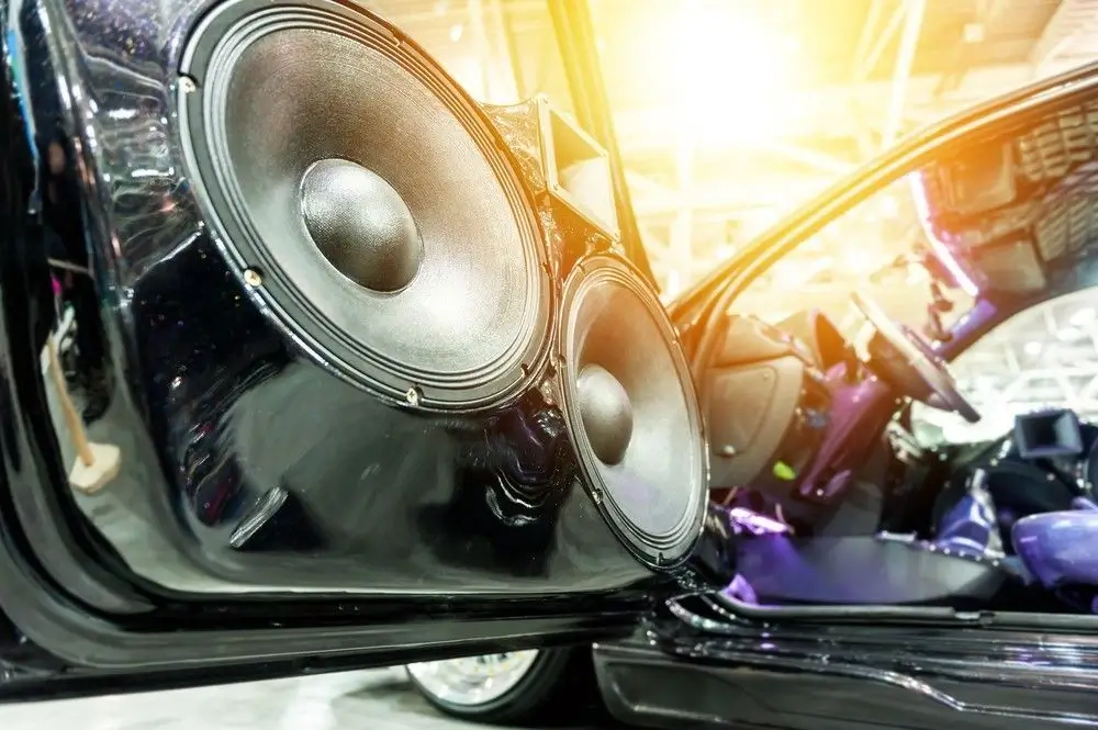 An abstract image representing car audio myths
