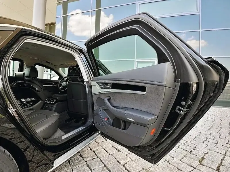 Factory standard car door interior